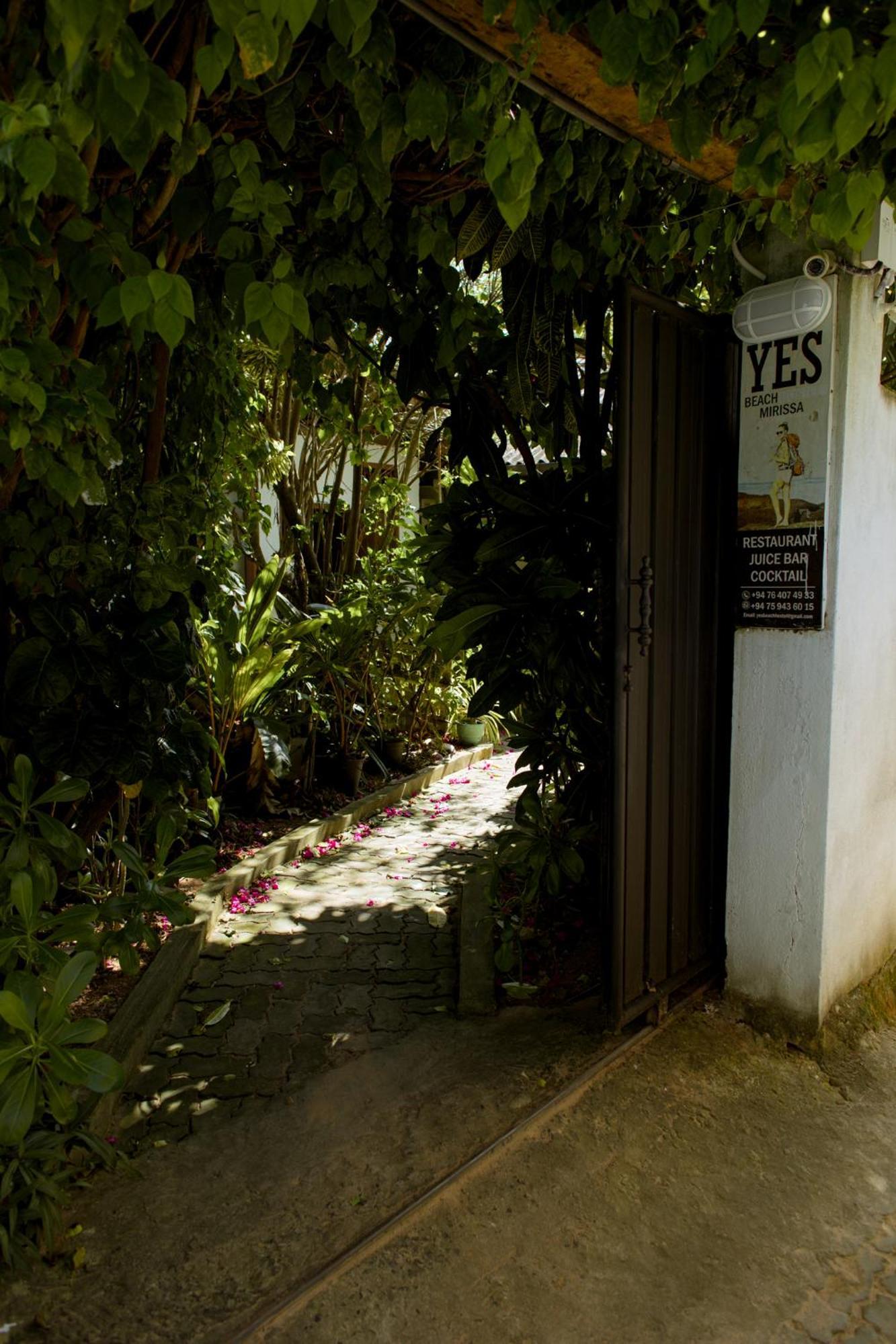 Yes Beach Hostel Mirissa Exterior foto